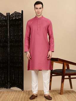 Sanwara - Pink Men Kurta with Pant