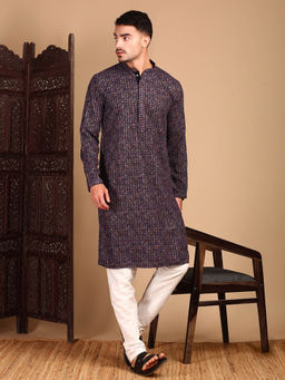 Sanwara - Purple Kurta with Pant