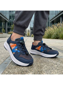 Hopits - Flextrek Navy Blue Sneakers for Boys