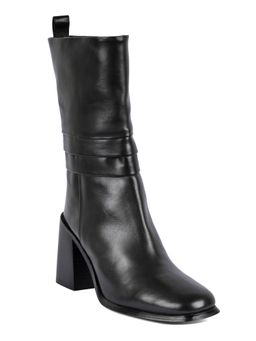 Vanilla Moon - Black Solid & Plain Casual Boots