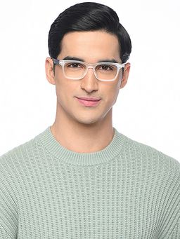 Lenskart Blu - Unisex Blue Cut White Frame Full Rim Computer Glasses