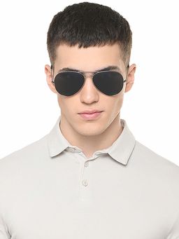 Vincent Chase - Unisex Polarization & 100% UV Protected Grey Lens Full Rim Sunglasses