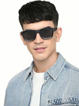 Vincent Chase - Unisex Polarization & 100% UV Protected Grey Lens Full Rim Sunglasses