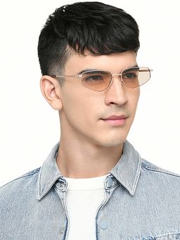 Vincent Chase - Unisex Polarization & 100% UV Protected Pink Lens Full Rim Sunglasses