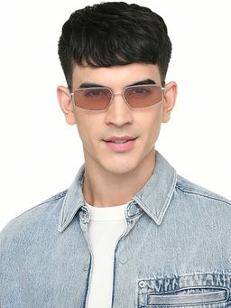 Vincent Chase - Unisex Polarization & 100% UV Protected Pink Lens Full Rim Sunglasses