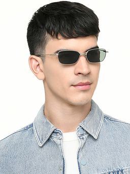 Vincent Chase - Unisex Polarization & 100% UV Protected Green Lens Full Rim Sunglasses