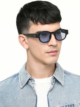 Vincent Chase - Unisex Polarization & 100% UV Protected Blue Lens Full Rim Sunglasses