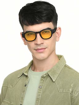 Vincent Chase - Unisex Polarization & 100% UV Protected Yellow Lens Full Rim Sunglasses