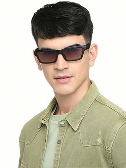 Vincent Chase - Unisex Polarization & 100% UV Protected Pink Lens Full Rim Sunglasses