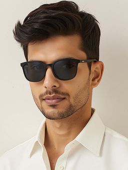 Vincent Chase - Unisex Polarization & 100% UV Protected Grey Lens Full Rim Sunglasses