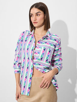 The Souled Store - Multi-Color Printed Shirt