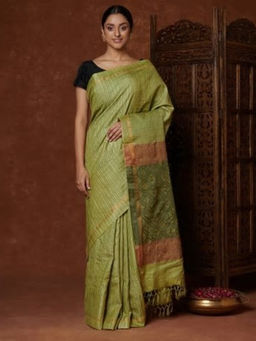Fabindia - Silk Cotton Loom Woven Sari