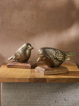 Fabindia - Golden Bird Casted Metal Animal