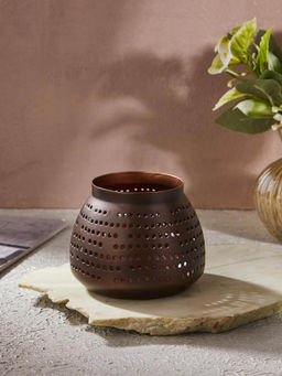 Fabindia - Copper Savar Metal Votive Holder