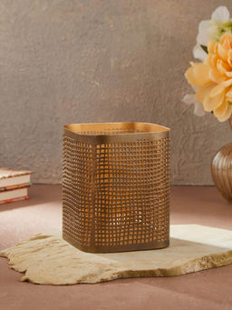 Fabindia - Golden Savar Metal Votive Holder