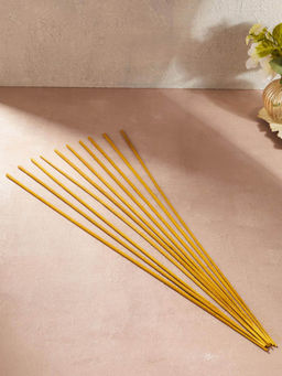 Fabindia - Brown Citronella Wooden Incense Stick - Pack of 10 Sticks