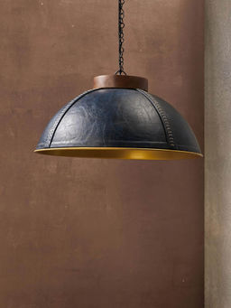 Fabindia - Blue Bodh Metal Hanging Lamp