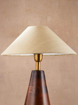 Fabindia - Beige Fabric Lampshade