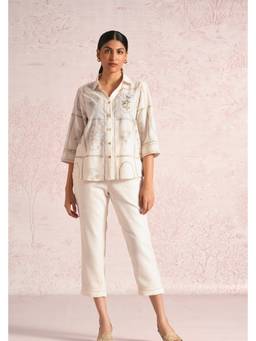 Kaveri - Off White Garden Gallery Ava Co-Ord Set