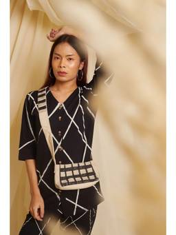 Banana Labs - Crossroads Black Strike Knit Co-Ord Set