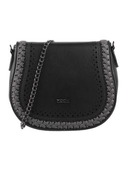 Mochi - Black Solid Handbag