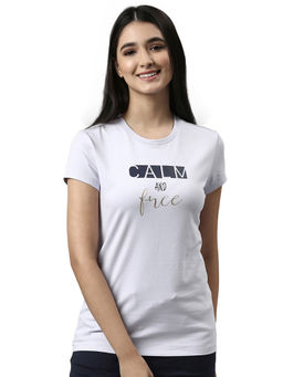 Enamor - Short Sleeve Crew Neck Regular Length T-Shirt Slim Fit Soft Stretch Cotton E147