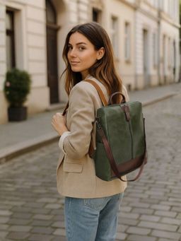 VISMIINTREND - Stylish College Bags with Anti Theft