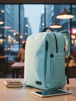 VISMIINTREND - 40L Capacity Unisex Fits 17 Laptop Stylish Travel Backpack - Turquoise