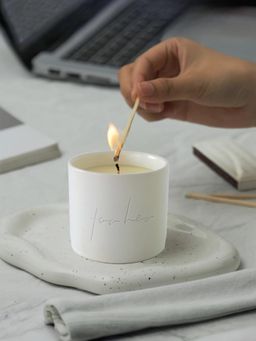 The Better Home - White Peach Oolong Scented Votive Candle