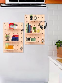 The Better Home - TBH Pinewood Keyholder (Pack of 2)