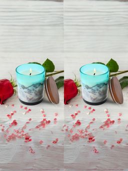 The Better Home - Magic Wood Scented Votive Candles (Pack of 4)