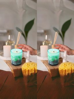 The Better Home - Magic Wood Scented Votive Candles (Pack of 2)