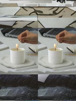 The Better Home - Peach Oolong Scented Votive Candles (Pack of 2)