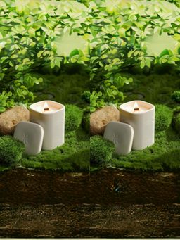 The Better Home - Sandalwood Scented Votive Candle (Pack of 4)