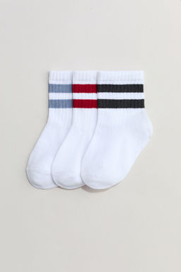 H&M - Boys And Girls White 3-Pack Socks