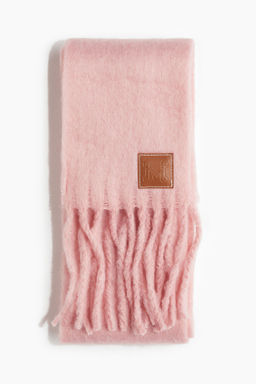 H&M - Women Pink Fluffy Scarf