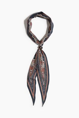 H&M - Women Blue Bead-Detail Neck Scarf