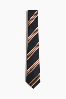 H&M - Men Black Patterned Tie