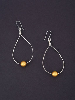 Tribe Amrapali - Dual Tone Ball Earrings