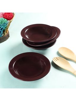 Amaya Decors - Purple Pasta Plate Set of 4