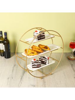 Amaya Decors - Three Tier Metal Buffet Cake Stand