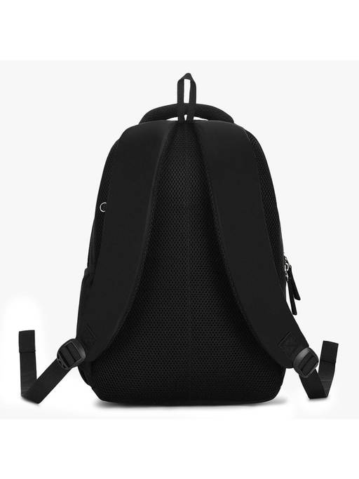 genie sleek black backpack