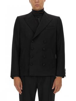 Dolce&Gabbana - Black Peaked Lapel Blazer