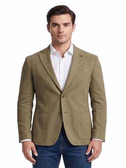 Corneliani - Green Single Breasted Blazer