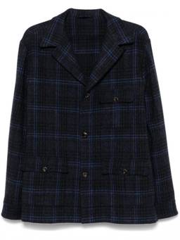 Finamore 1925 - Black Single-Breasted Blazer