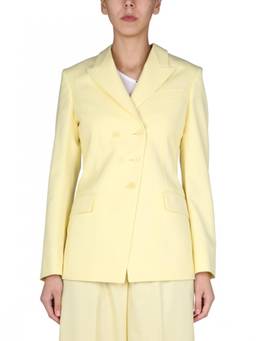 Stella McCartney - Yellow Notched Lapel Blazer