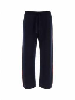 Gucci - Navy Blue Stripes Trouser