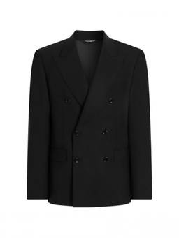 Dolce&Gabbana - Black Peaked Lapel Blazer