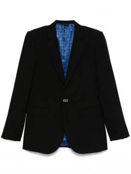 Givenchy - Black 2G Clip Blazer