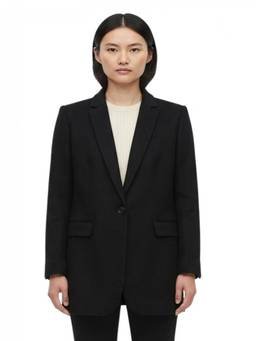 Stella McCartney - Black Notched Lapel Blazer